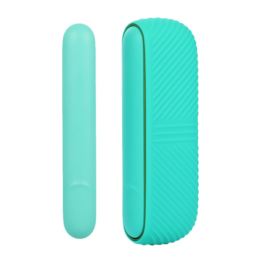 For IQOS ILUMA E-cigarette Soft Silicone Protective Case Anti-scratch Shell + Side Cover