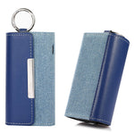 For IQOS ILUMA E-cigarette Portable Leather Protective Case Drop-proof Cover Storage Bag with Ring Buckle