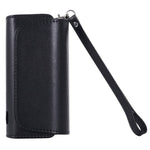 Microfiber Leather Storage Bag for IQOS ILUMA , Portable Cigarette Carrying Case with Strap