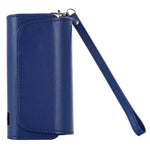 Microfiber Leather Storage Bag for IQOS ILUMA , Portable Cigarette Carrying Case with Strap