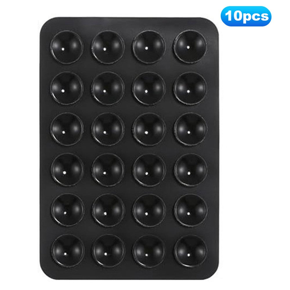 10Pcs Suction Phone Holder for Mirror Silicone Suction Cup Adhesive Mount