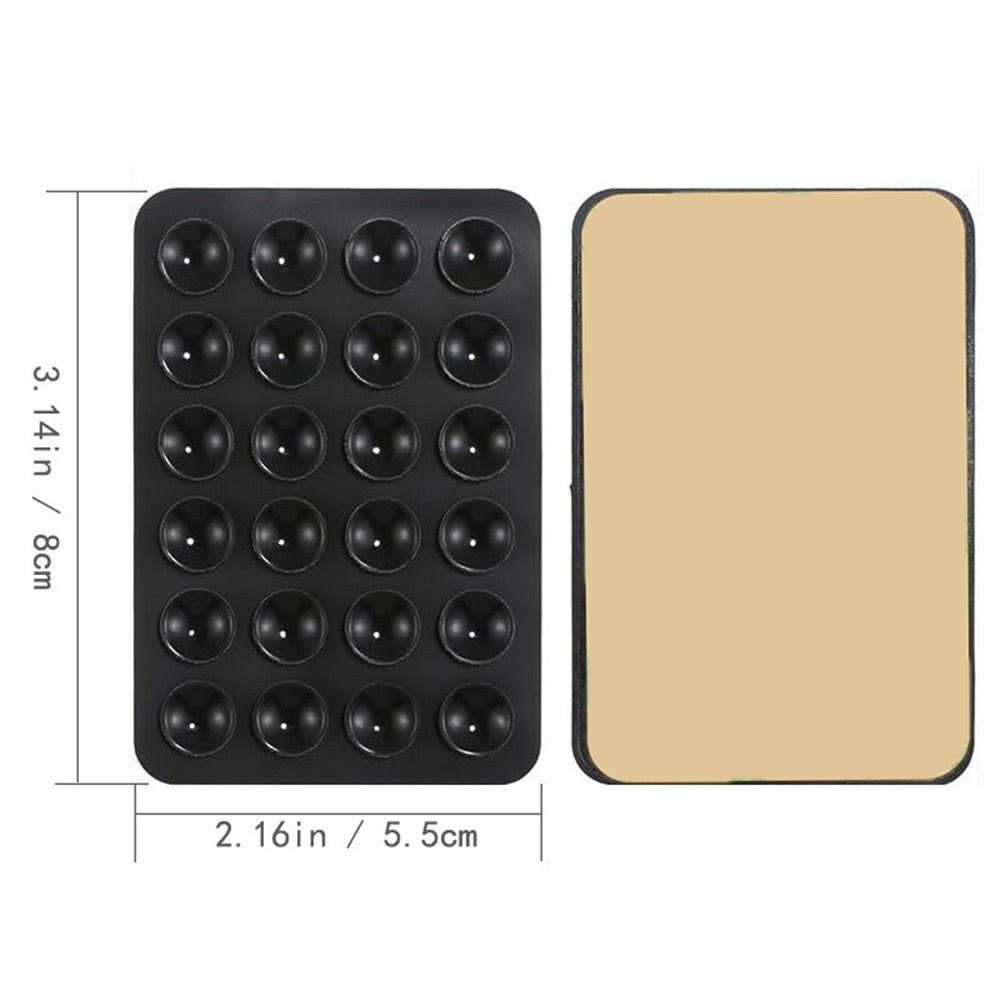 10Pcs Suction Phone Holder for Mirror Silicone Suction Cup Adhesive Mount