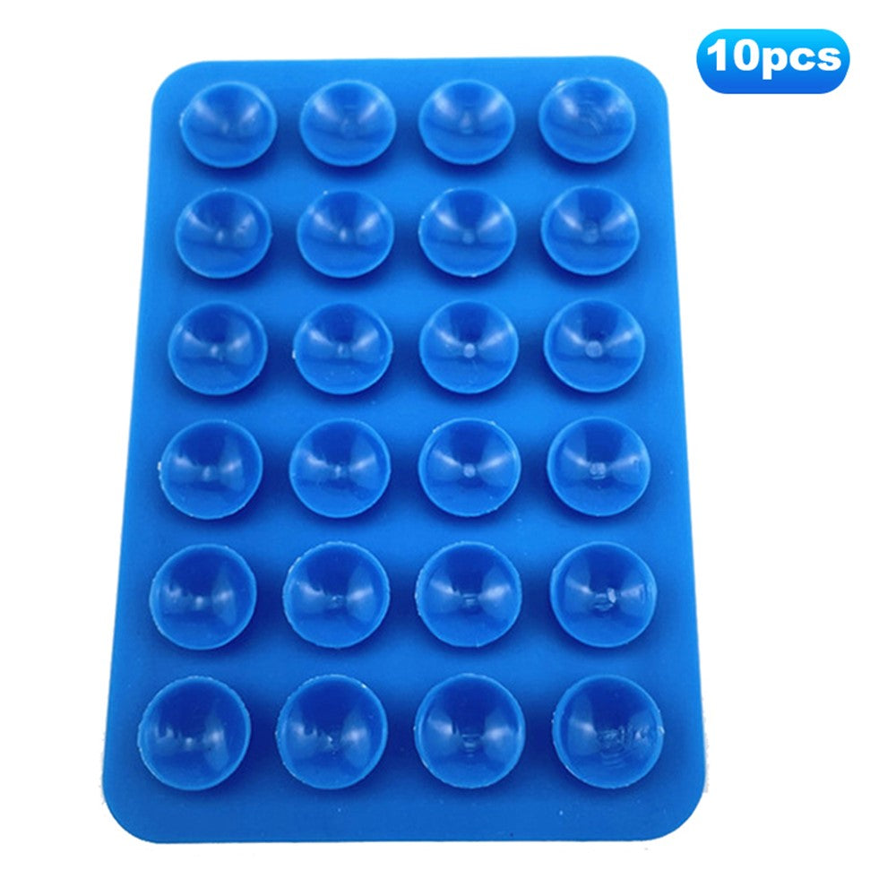 10Pcs Suction Phone Holder for Mirror Silicone Suction Cup Adhesive Mount