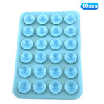 10Pcs Suction Phone Holder for Mirror Silicone Suction Cup Adhesive Mount