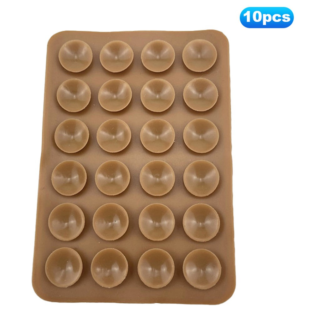 10Pcs Suction Phone Holder for Mirror Silicone Suction Cup Adhesive Mount