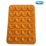 10Pcs Suction Phone Holder for Mirror Silicone Suction Cup Adhesive Mount