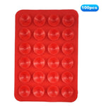 10Pcs Suction Phone Holder for Mirror Silicone Suction Cup Adhesive Mount