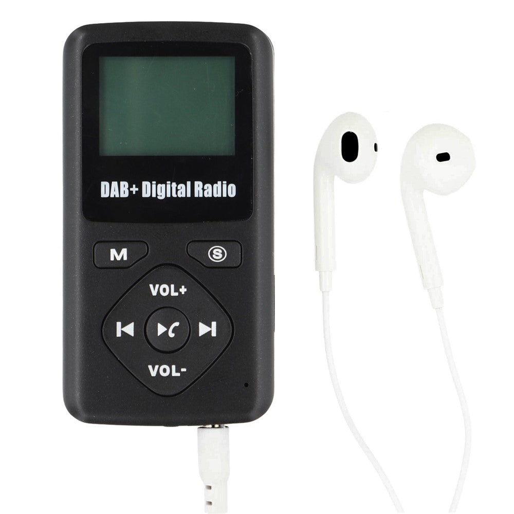 DAB-P7 Portable DAB Bluetooth-compatible Digital Radio Player MP3 Player Supports FM Radio TF Card