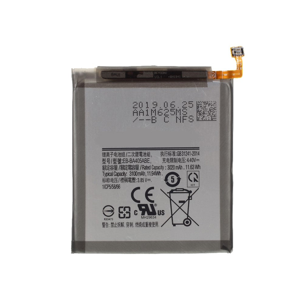EB-BA405ABE 3020mAh Battery Replacement for Samsung Galaxy A40