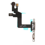 Tænd/sluk flexkabel reservedel med metalplade til iPhone 6s Plus 5,5 tommer