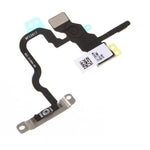For iPhone X 5,8 tommer OEM Power ON/OFF Afbryderknap Flexkabel med Metalplade Erstatningsdel