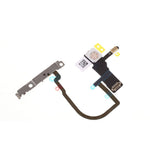 OEM Power ON/OFF Switch Button Flex Cable with Metal Plate Replacement Part for iPhone XS 5.8 inch