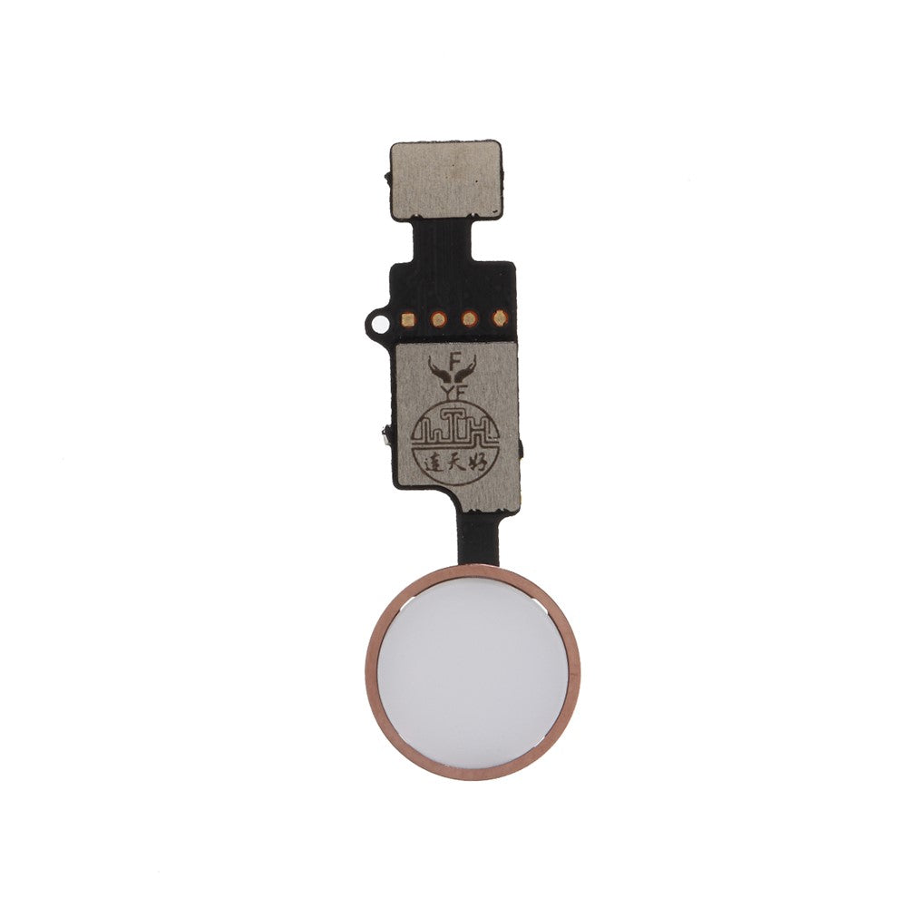 YF Homeknap-løsning med flexkabel (ingen kortslutning af hovedkort nødvendig) (uden logo) til iPhone 8 Plus / 8 / 7 Plus / 7