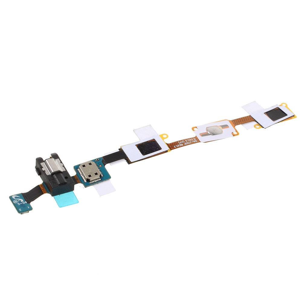 OEM Home-knap + flexkabel til høretelefonstik til Samsung Galaxy J7 SM-J700F