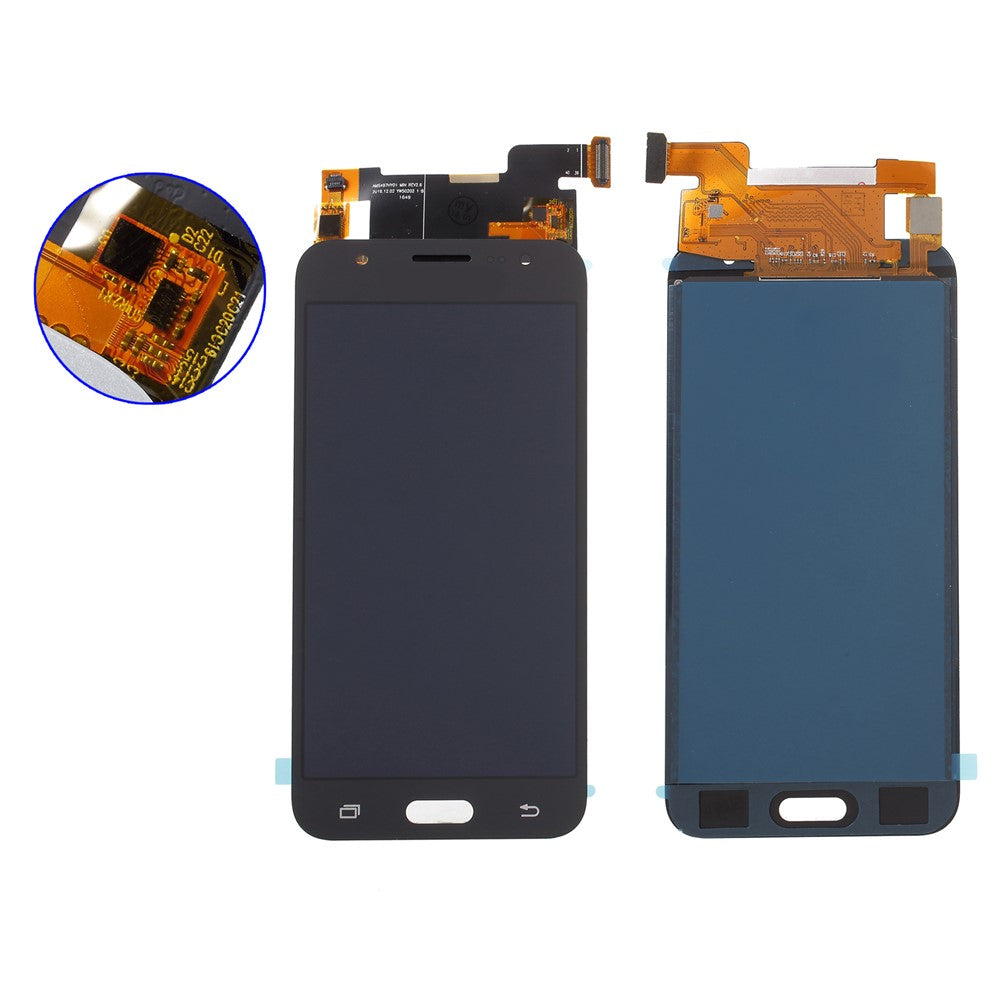 LCD-skærm og digitizer-enhed med skærmlysstyrke-IC til Samsung Galaxy J5 SM-J500F