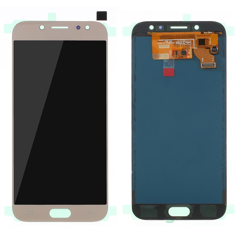 LCD-skærm og digitizer-enhed til Samsung Galaxy J7 2017 J730 med IC til skærmlysstyrke og selvklæbende tape