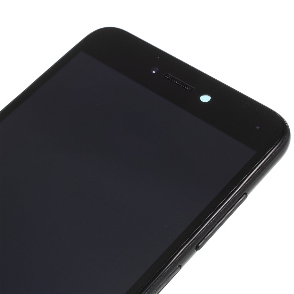 LCD-skærm og Digitizer-samling + Ramme Reservedel til Huawei P8 Lite (2017)