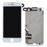 Til iPhone 7 Plus 5.5 LCD-skærm og digitizer-enhed + rammeerstatningsdel (lavet af kinesisk producent, 380-450cd/m2 lysstyrke + Full View) (uden logo)