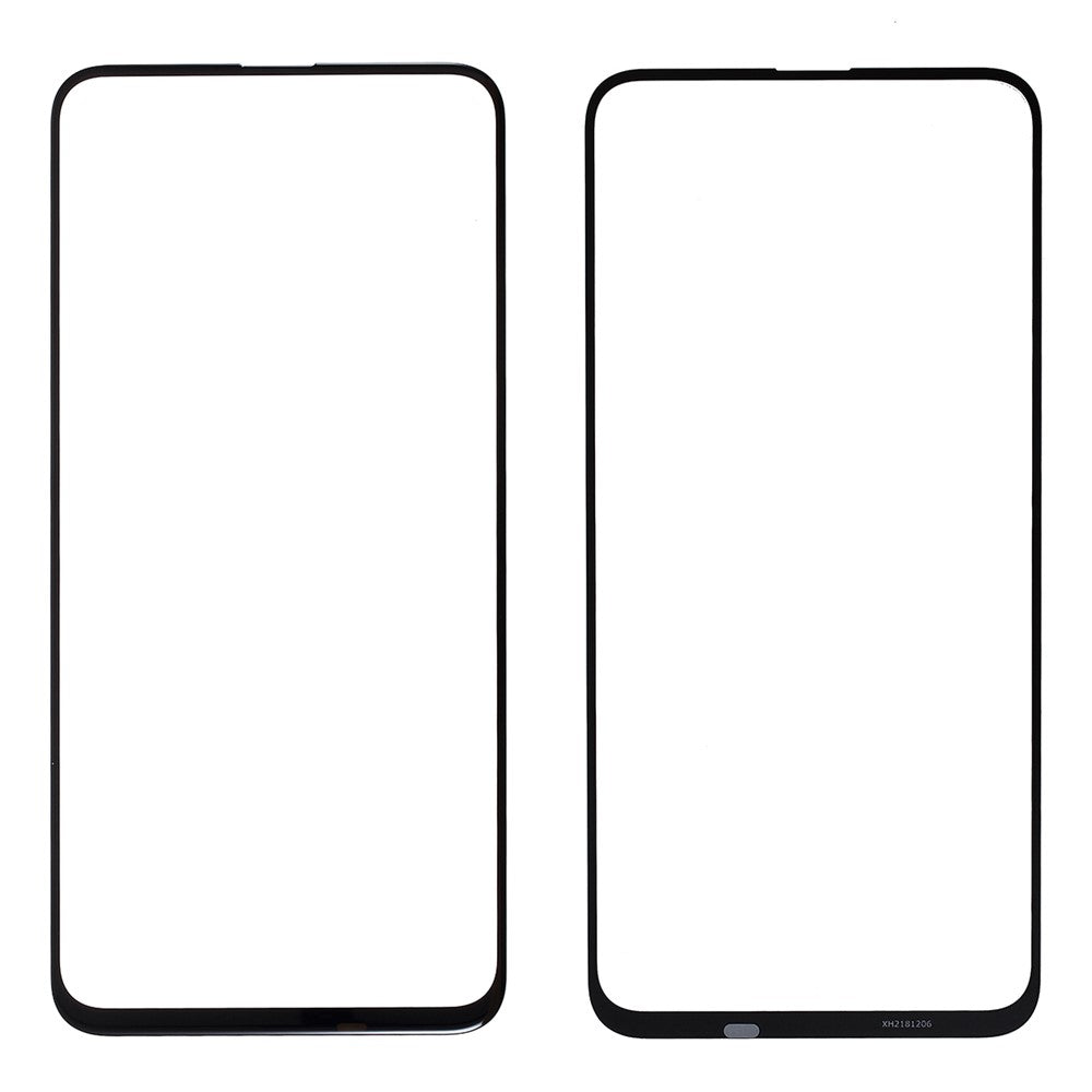 Frontskærmsglaslinse af god kvalitet til Huawei Honor 9X Pro (uden logo)