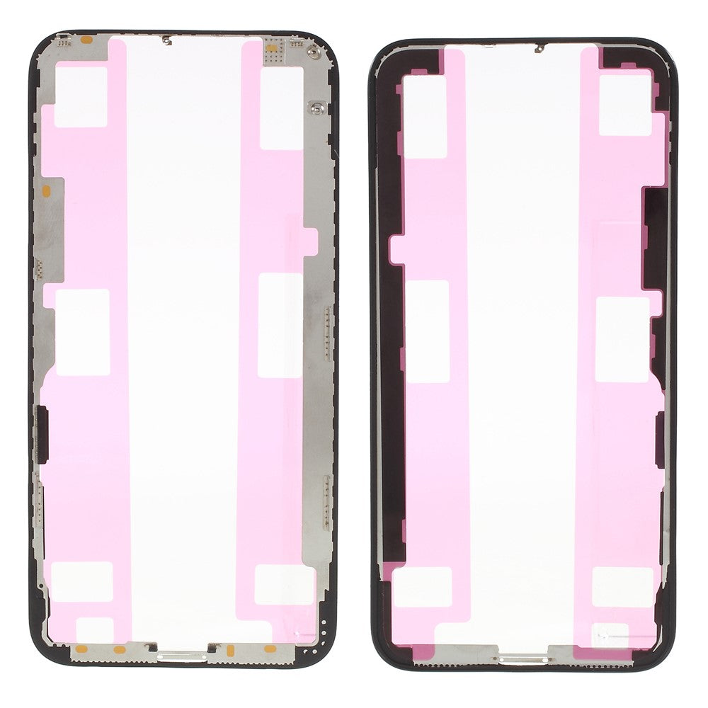 Til iPhone XS 5,8 tommer LCD frontstøtteramme med smelteklæber