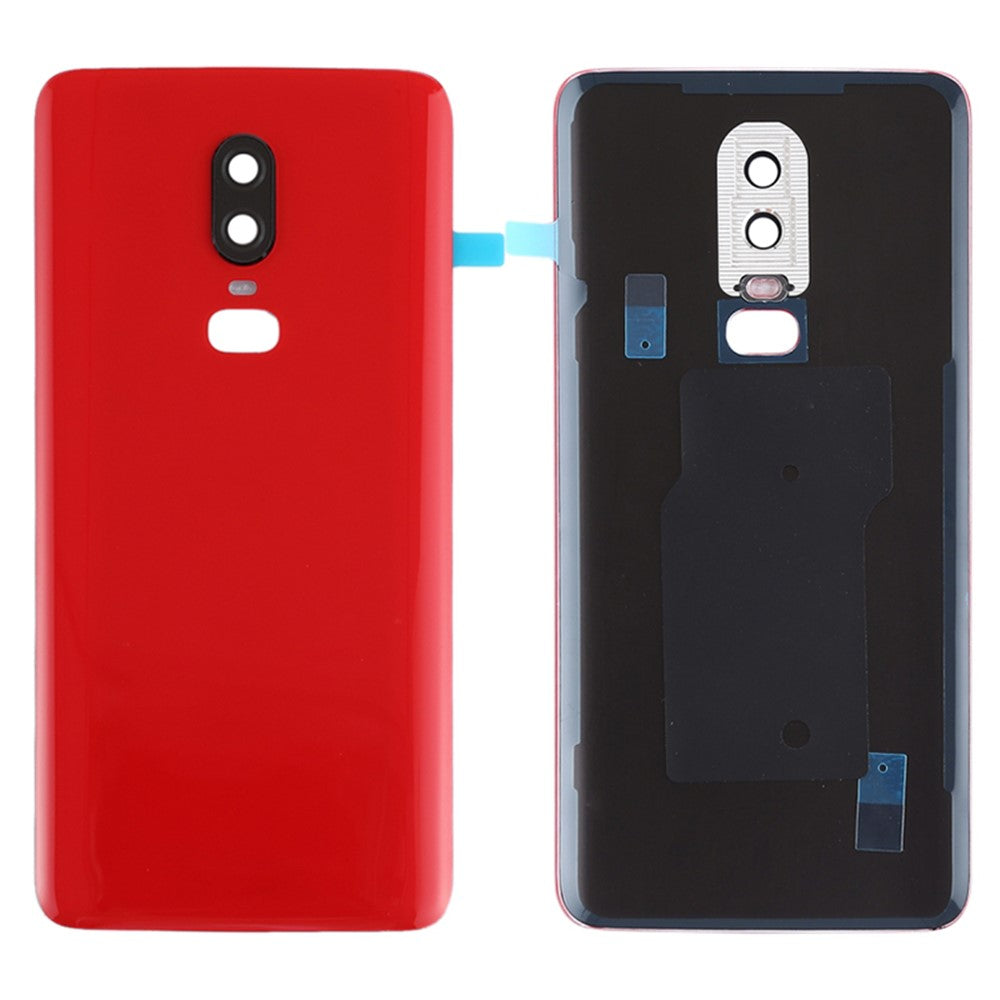 For OnePlus 6 OEM Battery Housing Cover Repair Part + Camera Lens Cover