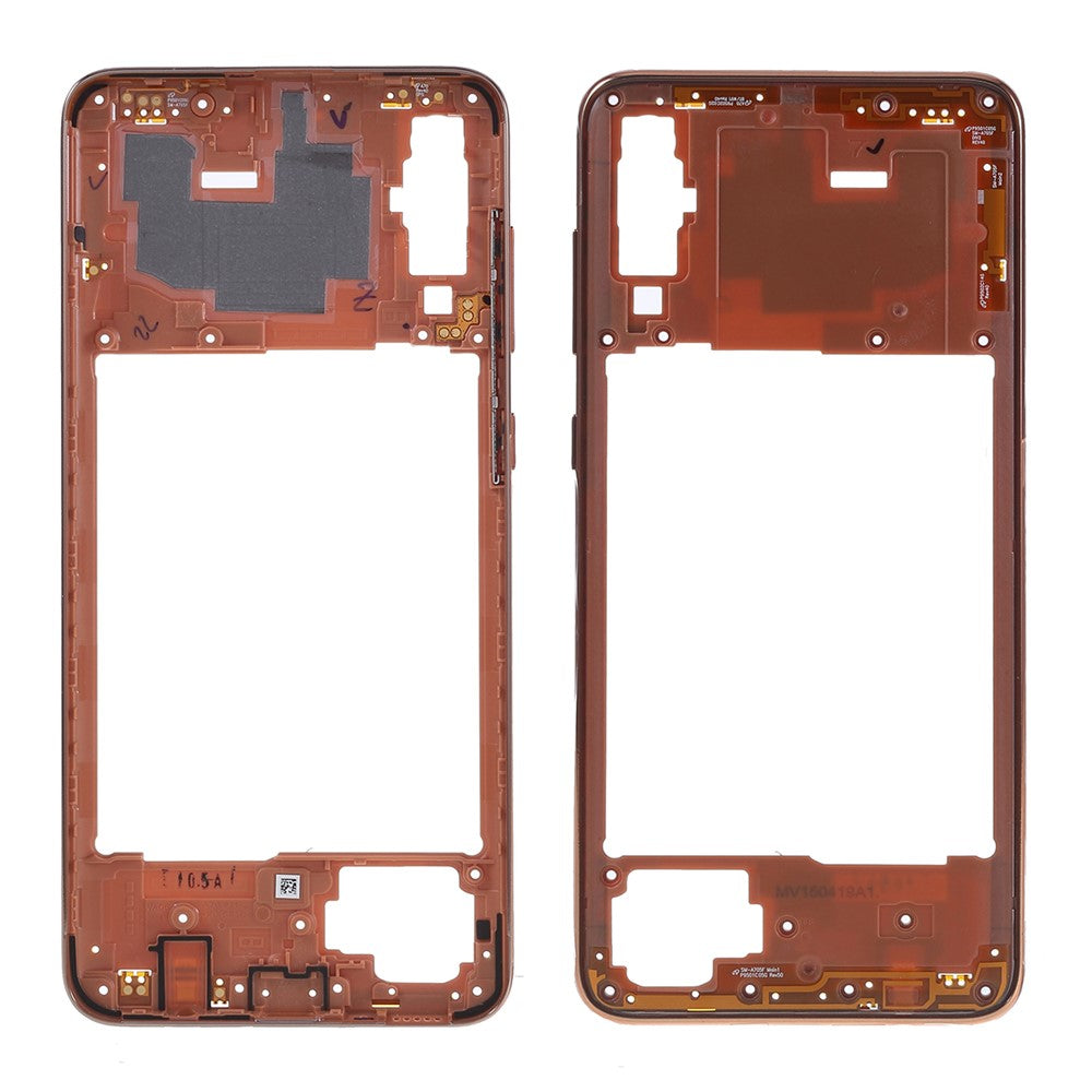 Originalt Midterpladeramme Reparationsdel (Plastik) (uden Logo) til Samsung Galaxy A70 SM-A705F
