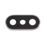 OEM til iPhone X bagkamera linsecover med beslag og glasudskiftning