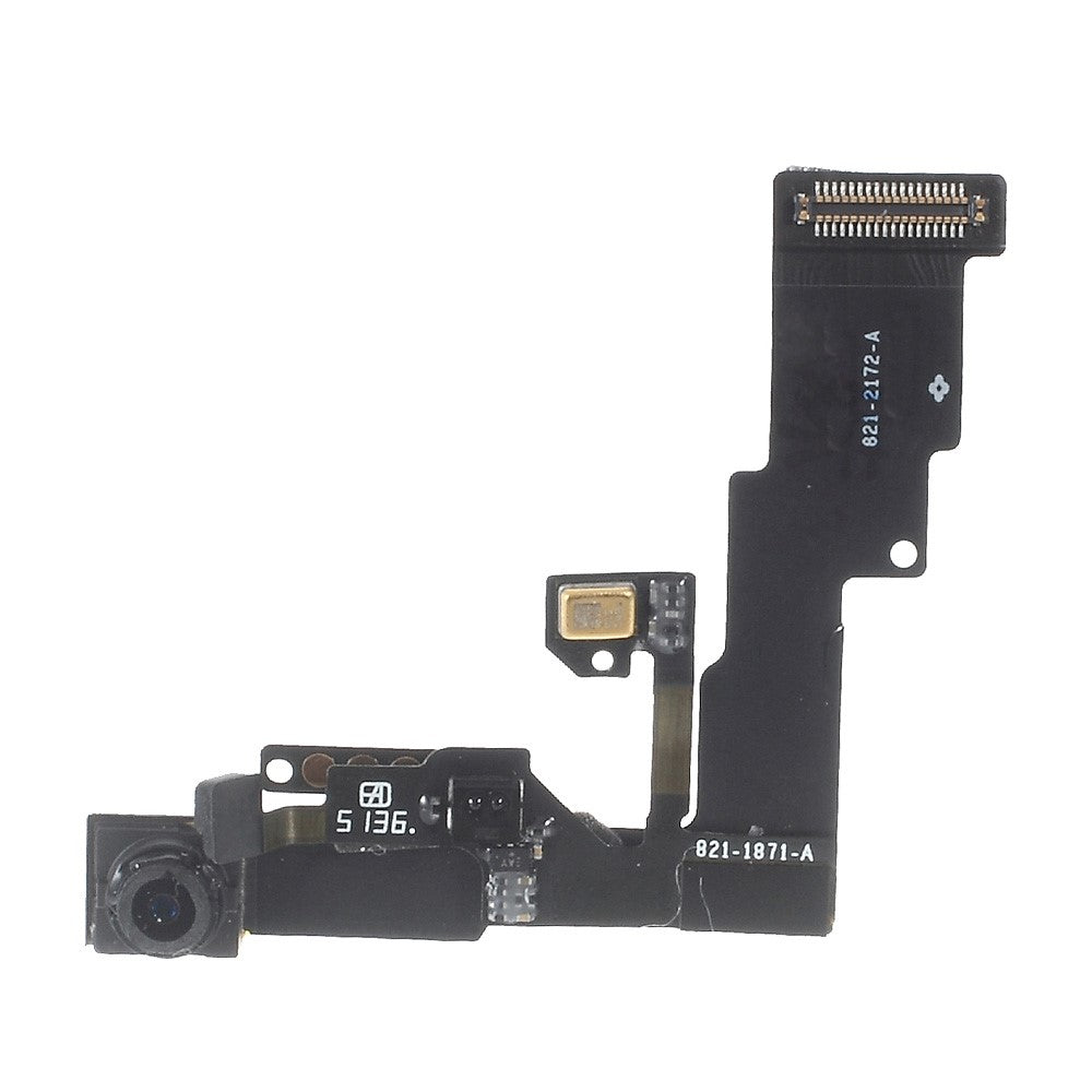 OEM Jernplade + Ørestykke + Frontkamera + Ørestykkebeslag + Hjemknap Metal Afstandsstykke Pude + Skruer + Ørestykkenet + Sensor IC Holder + Frontkamera Holder til iPhone 6