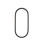 OEM Bagkamerametalobjektivbeskytter til iPhone X (Ti)