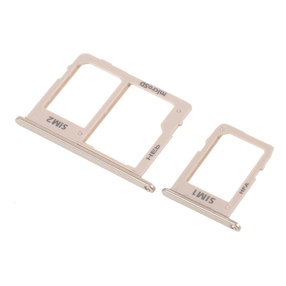 OEM SIM1 + SIM2/Micro SD-kortholdere Udskiftningsdel til Samsung Galaxy J6 (2018)