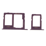 2 STK OEM Dual SIM MicroSD-kortholder Reparationsdel til Samsung Galaxy J6 (2018)
