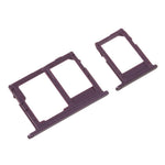 2 STK OEM Dual SIM MicroSD-kortholder Reparationsdel til Samsung Galaxy J6 (2018)
