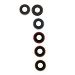 OEM Back Camera Lens Ring Cover with Glass Lens for iPhone XR 6.1 inch