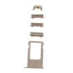OEM for iPhone 6s Side Button Set (lydløs-/tænd-/sluk-knap + lydstyrkeknapper + SIM-kortbakke)