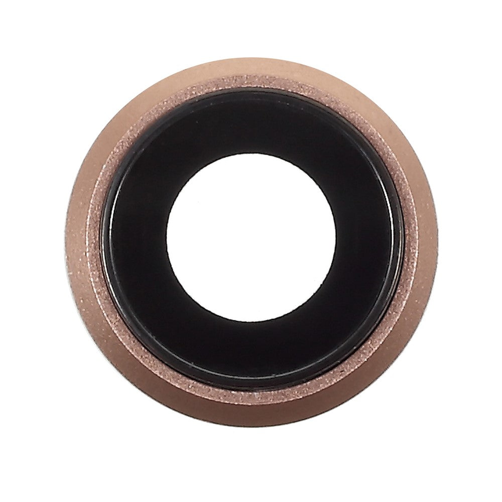 Back Camera Lens Ring Cover with Glass Lens for iPhone 8 4.7 inch