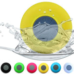 Suction Cup Mini Wireless Bluetooth-compatible Speaker Hands-free Call IPX4 Waterproof Shower Loudspeaker for iPhone 7/7 Plus etc.
