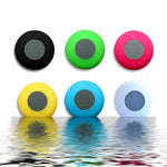 Suction Cup Mini Wireless Bluetooth-compatible Speaker Hands-free Call IPX4 Waterproof Shower Loudspeaker for iPhone 7/7 Plus etc.