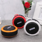C6 Portable Outdoor Bluetooth-compatible Speaker IP65 Waterproof Shower Bluetooth-compatible Speaker for iPhone Samsung