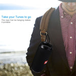 TG117 Portable Bluetooth-compatible Stereo Speaker Mesh Surface Waterproof Outdoor Speaker with Mic for iPhone X Etc.