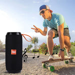 TG106 Portable Multi-function Bluetooth-compatible Speaker with MIC Support TF Card FM Hands-free