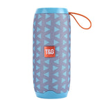 TG106 Portable Multi-function Bluetooth-compatible Speaker with MIC Support TF Card FM Hands-free