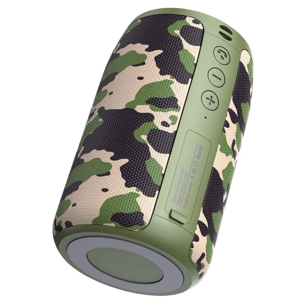 ZEALOT S32 Bluetooth-kompatibel 5.0 Trådløs Bærbar HIFI Bashøjttaler understøtter TF-kort/U-disk/AUX