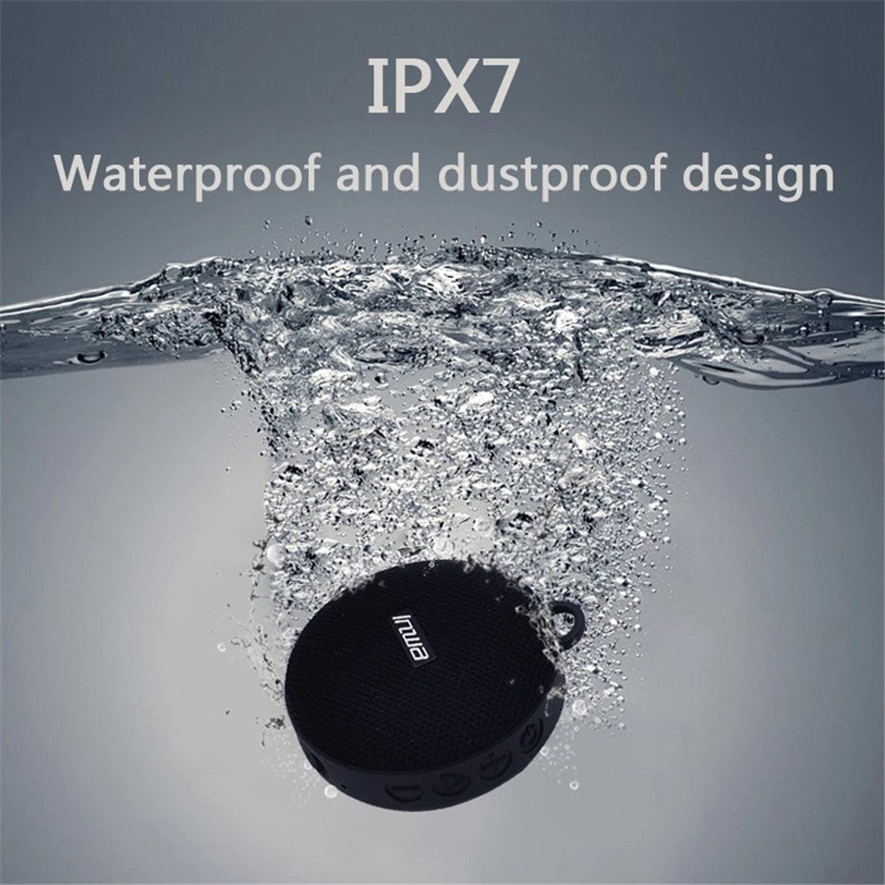 INWA Bluetooth-compatible Speaker Mini Subwoofer IPX7 Waterproof Wireless Bicycle Cycling Music Speaker Support TF