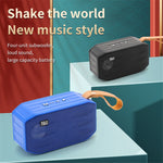 T&G TG296 Portable Bluetooth-compatible Speaker Waterproof Wireless Speaker Support TF Card/FM/3.5mm AUX/U Disk/Hard Disk/Hands-Free Calling (CE)