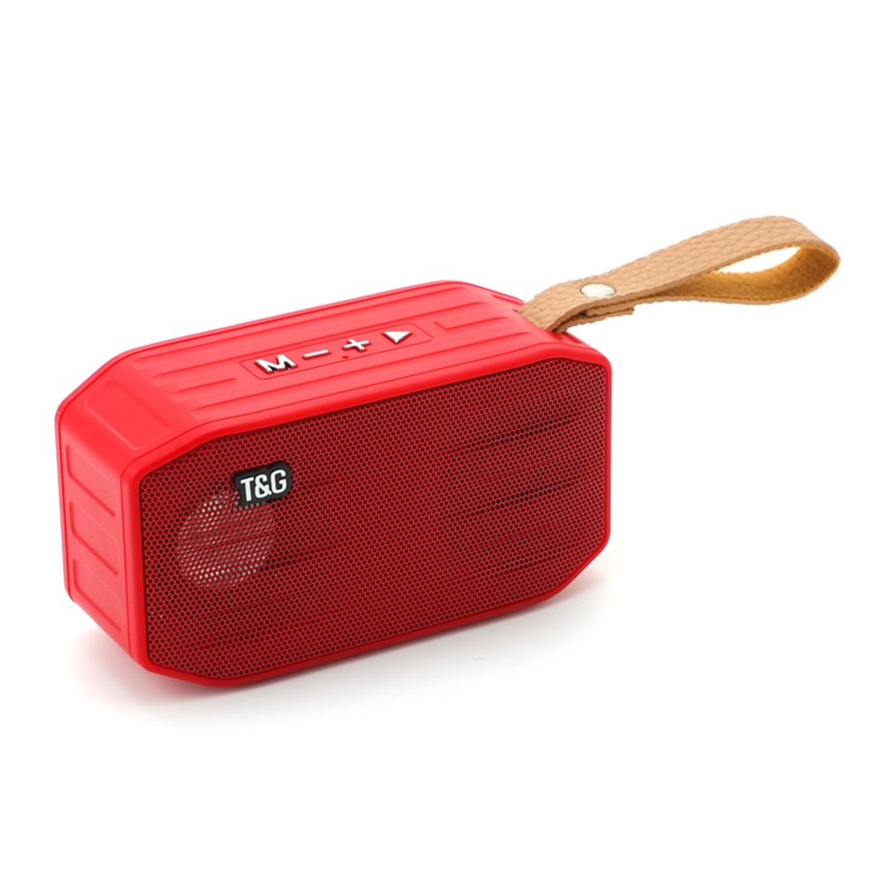 T&G TG296 Portable Bluetooth-compatible Speaker Waterproof Wireless Speaker Support TF Card/FM/3.5mm AUX/U Disk/Hard Disk/Hands-Free Calling (CE)
