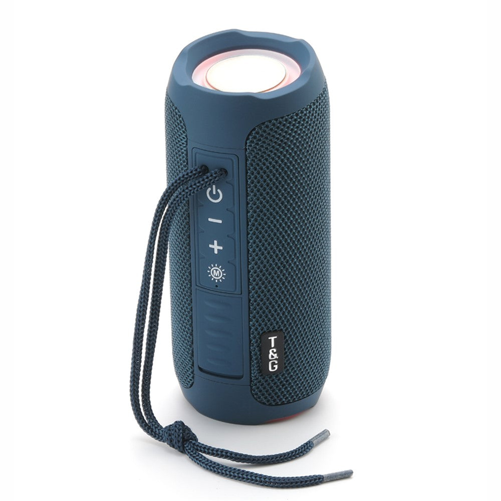 TG227 Udendørs Bærbar Trådløs Bluetooth Højttaler IPX5 Vandtæt Subwoofer Stereo Lydforstærker USB Højttaler Understøtter FM TF (CE)