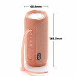 TG227 Udendørs Bærbar Trådløs Bluetooth Højttaler IPX5 Vandtæt Subwoofer Stereo Lydforstærker USB Højttaler Understøtter FM TF (CE)