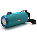 T&G TG537 RGB Light Bluetooth-compatible Speaker High Power Waterproof Portable Computer Subwoofer Speaker Support FM TF Card