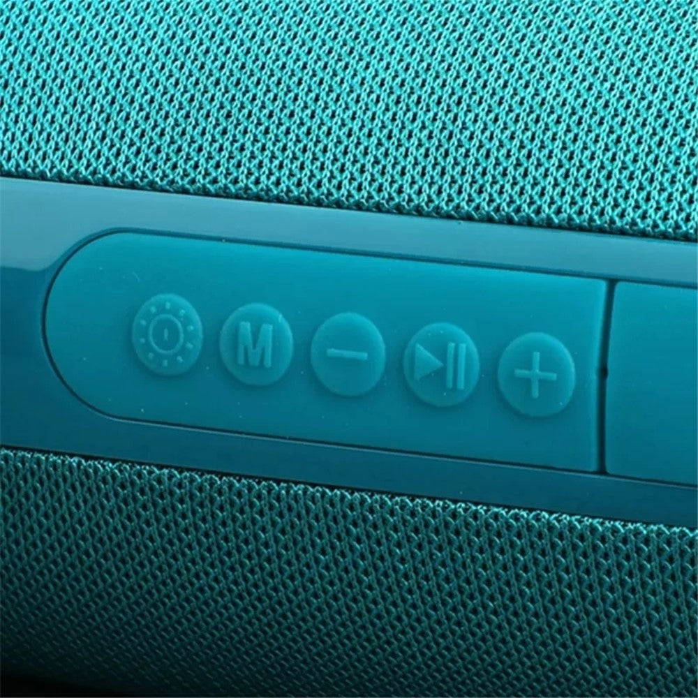 T&G TG537 RGB Light Bluetooth-compatible Speaker High Power Waterproof Portable Computer Subwoofer Speaker Support FM TF Card
