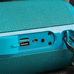 T&G TG537 RGB Light Bluetooth-compatible Speaker High Power Waterproof Portable Computer Subwoofer Speaker Support FM TF Card